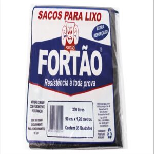 Saco Lixo Fortão 200LT/40KG 95*110 5UN